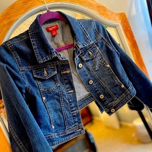 Y2K Crop jean jacket